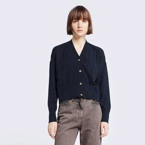 KLOKE Melbourne Designer Navy cut out cardigan Size XS